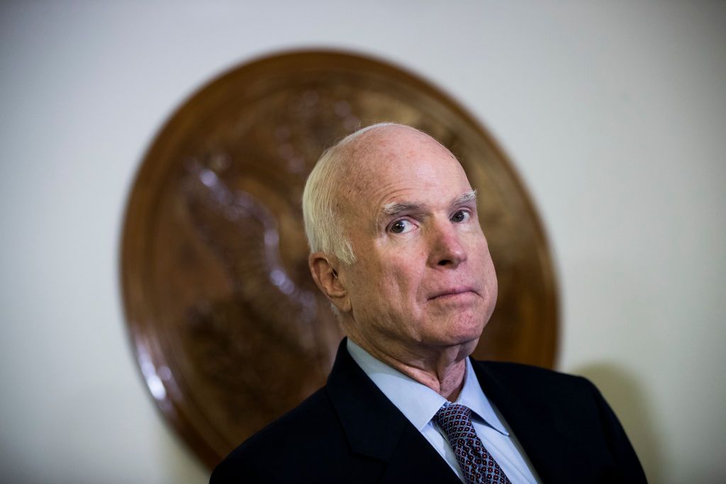 Sen. John McCain.