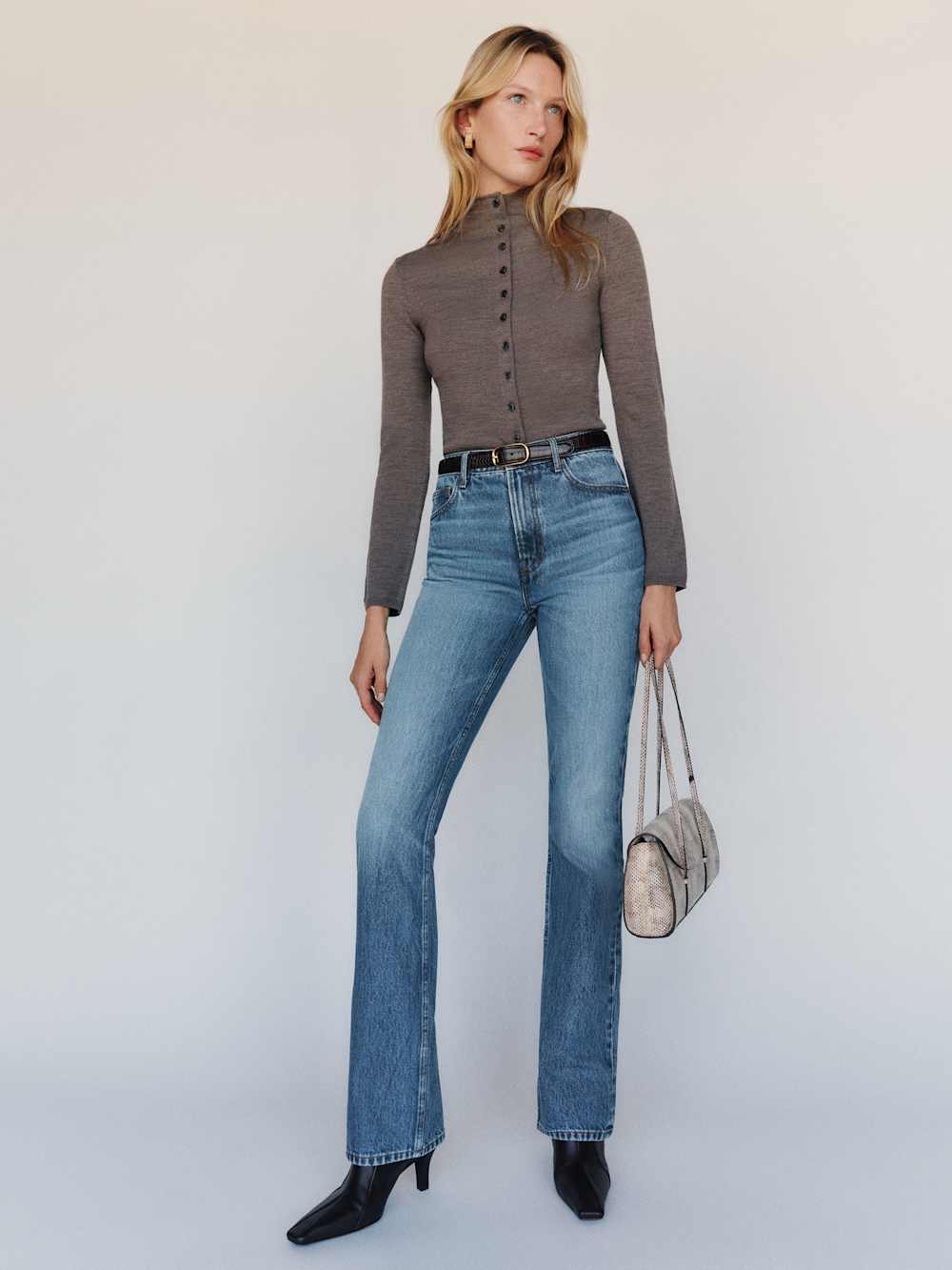 Blair High Rise Baby Bootcut Jeans