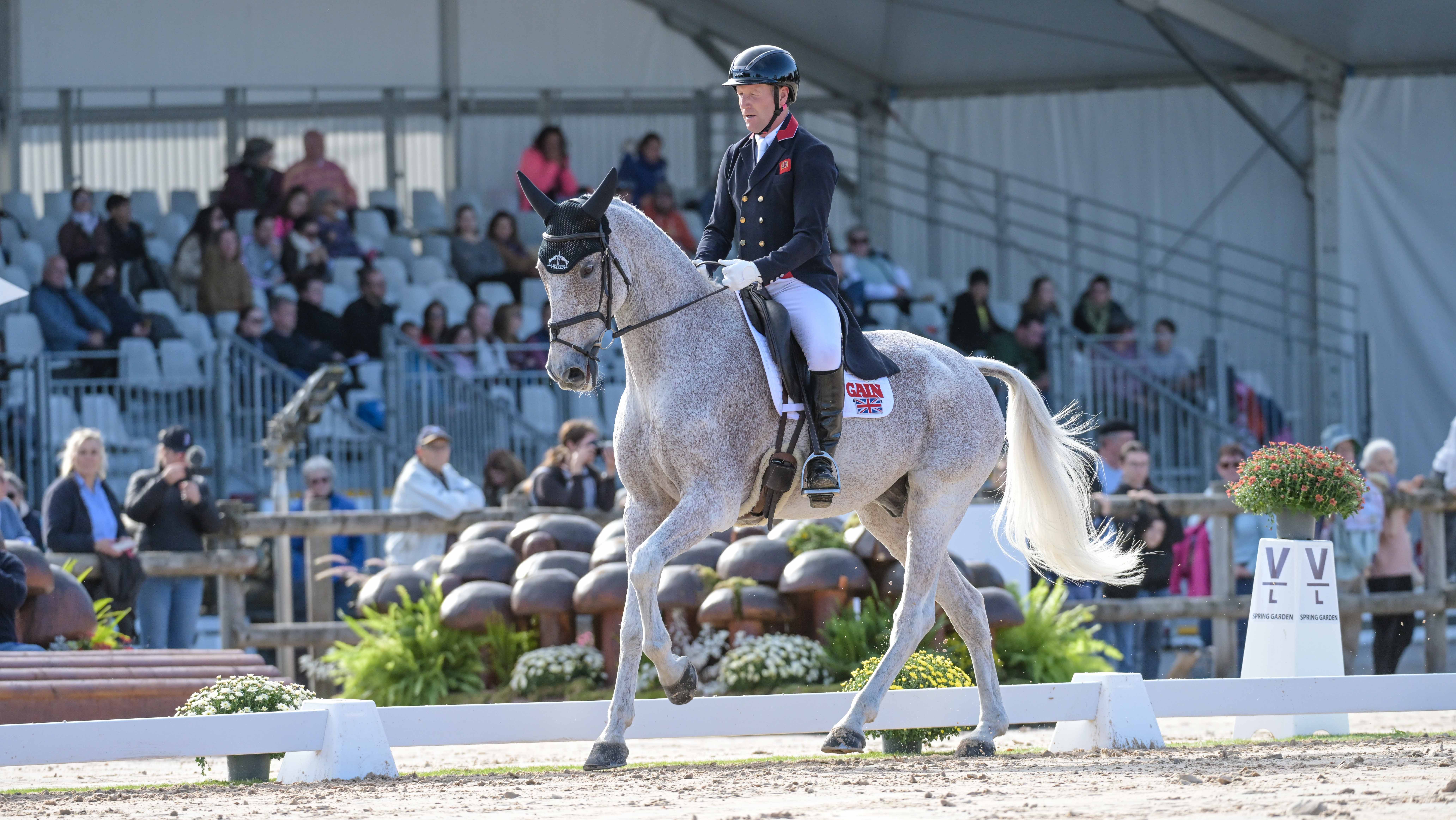 Oliver Townend and Ballaghmor Class at Pau Horse Trials dressage 2025