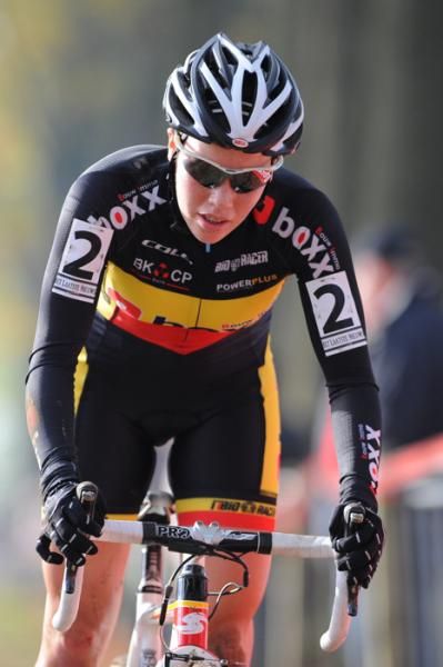Sanne Cant (Boxx) en route to a seventh place finish