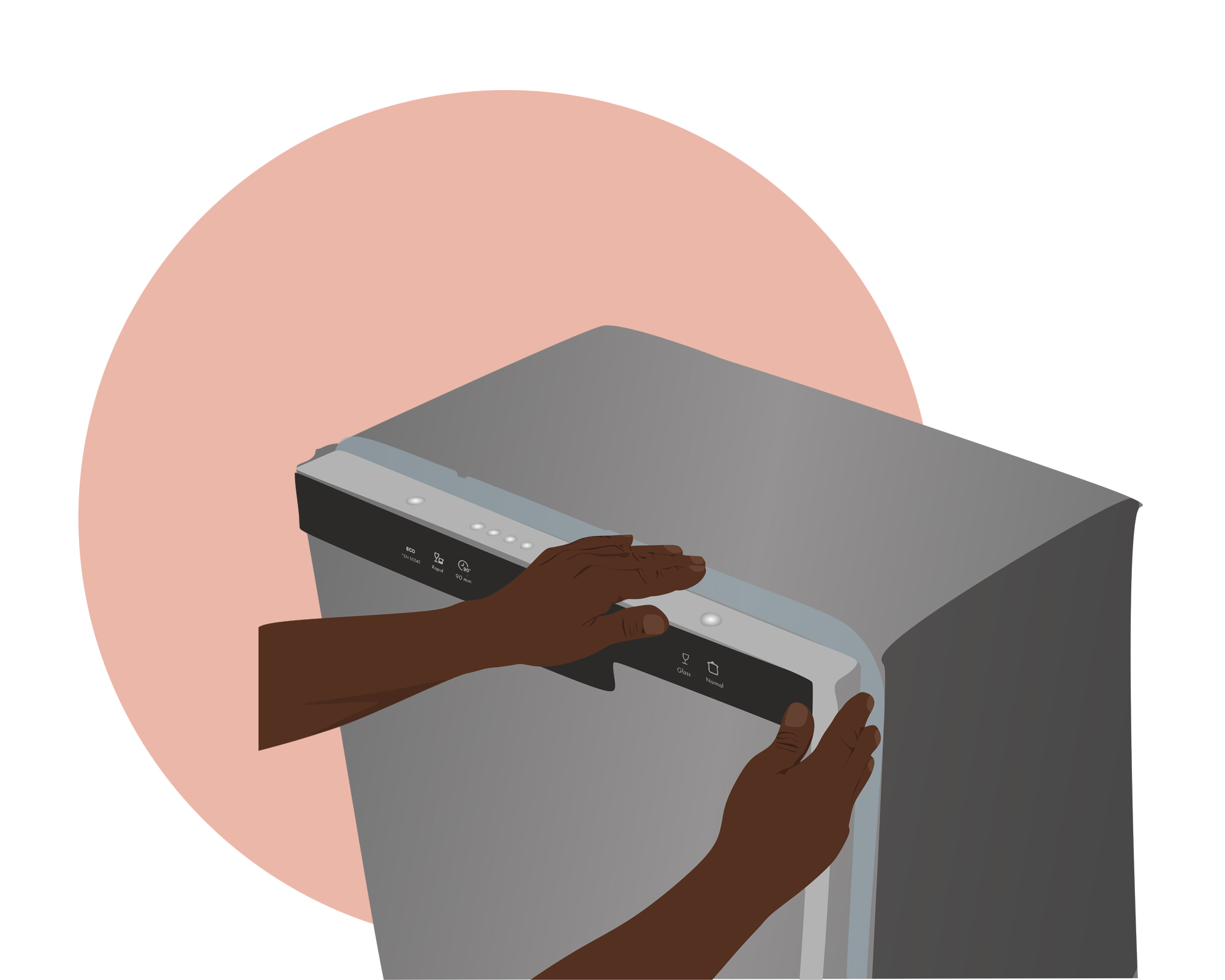 Installing a dishwasher DIY step-by-step