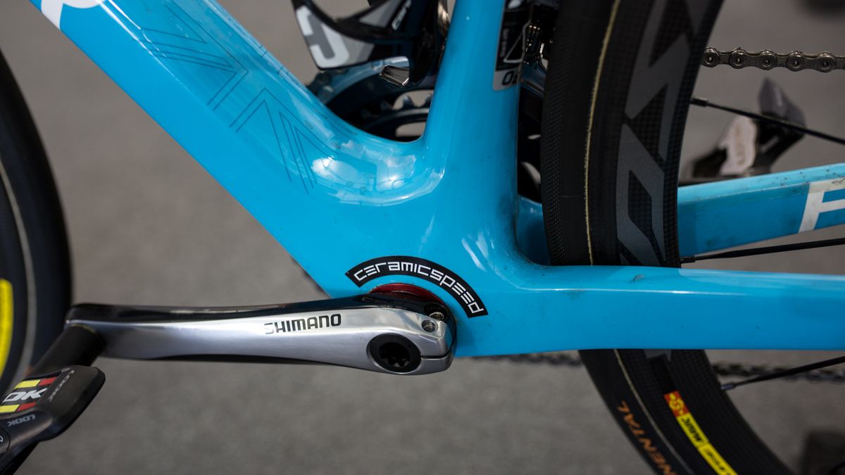 The Factor also has a CeramicSpeed bottom bracket