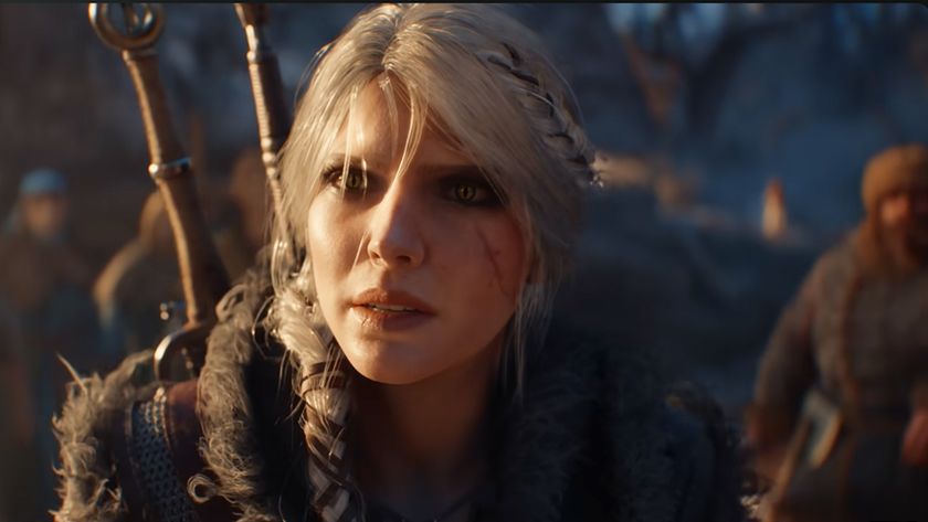 An image from the Witcher 4 trailer