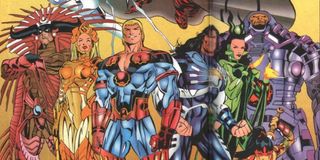 An earlier depiction of Marvel's Eternals