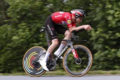 Kasper Asgreen won the Danish time trial title for a third time