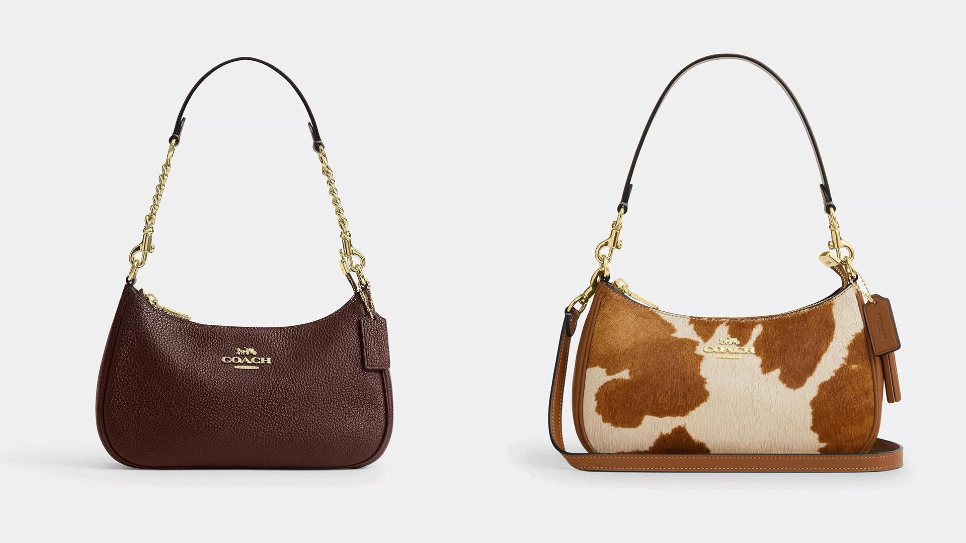 GIF of Coach Teri Bag