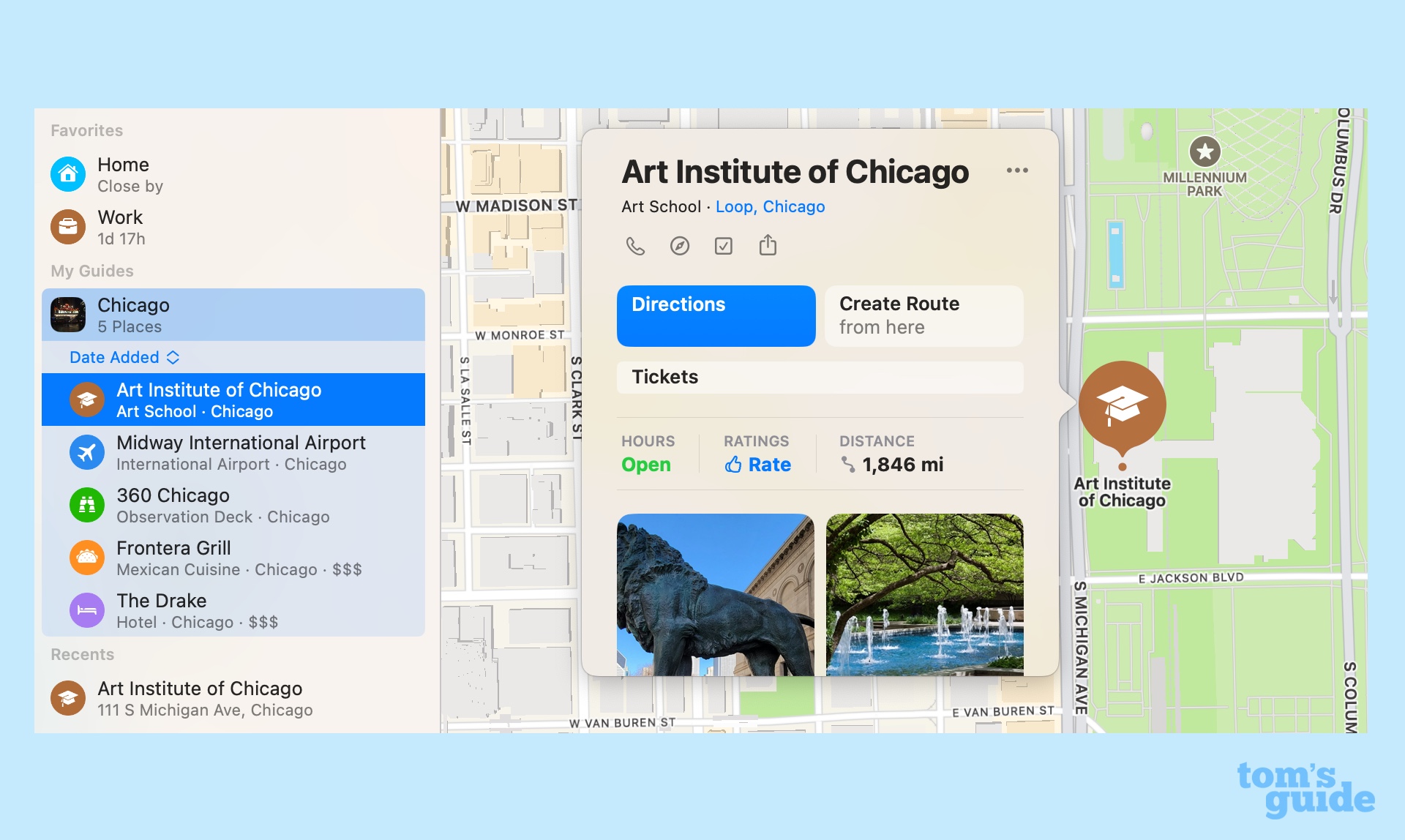 how to create guides in apple maps finished guide