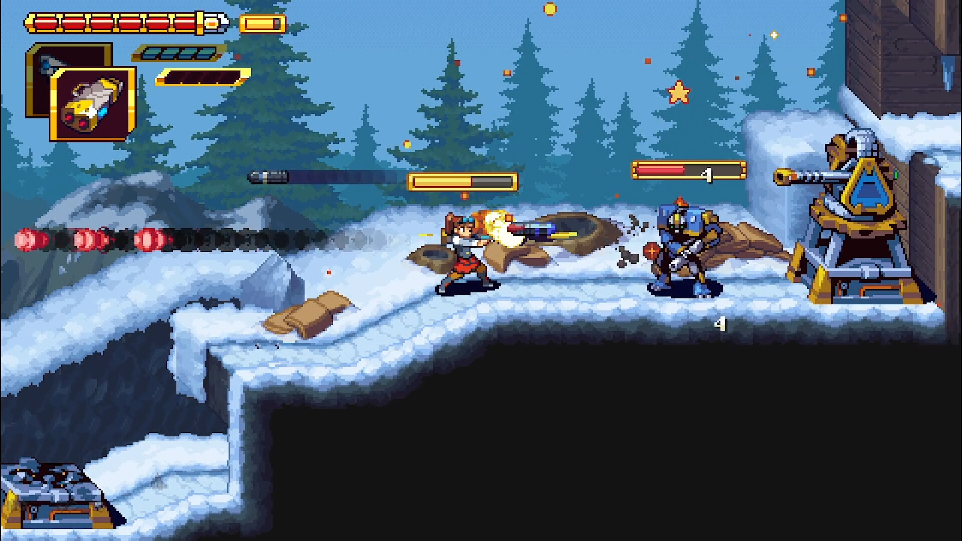 Pixel art examples for a video game