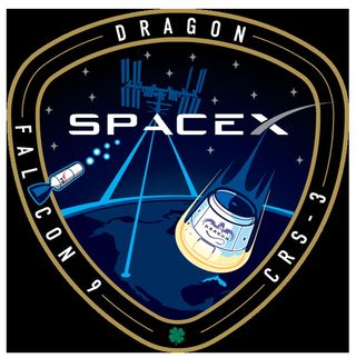 Third Commercial Resupply Services Mission Patch by SpaceX