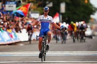 Sagan took the first of his three Worlds titles in Richmond, USA