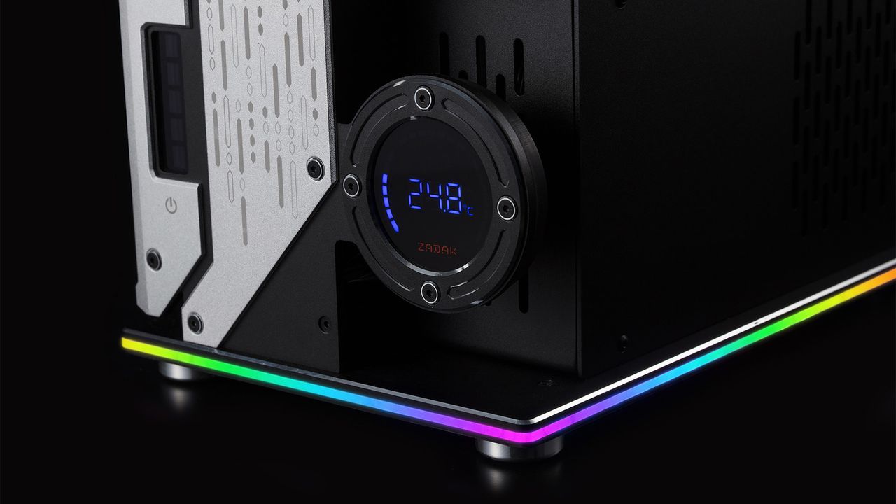 Zadak MOAB II PC case with integrated CPU water block