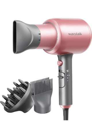 Wavytalk Professional Ionic Hair Dryer Blow Dryer With Diffuser and Concentrator for Curly Hair (Was $55) 