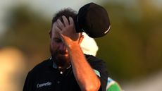 Shane Lowry runs his hand through his hair after the final round of the 2026 Cognizant Classic