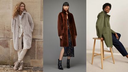 three of the best winter coats