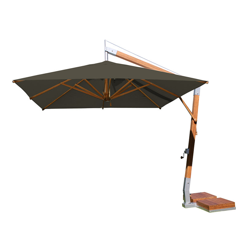 Freeport Park Yadira 3.4m Square Cantilever Parasol | Wayfair.co.uk
