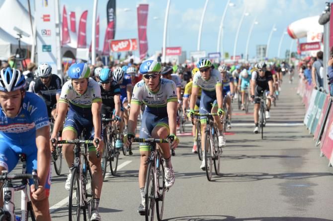 GreenEdge riders roll over the line