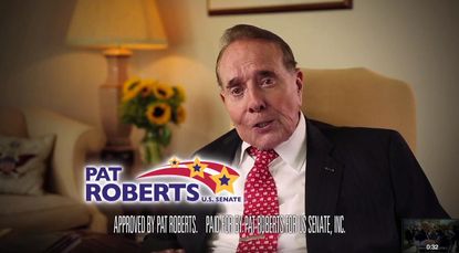 Bob Dole stars in TV ad for Pat Roberts in Kansas Senate race