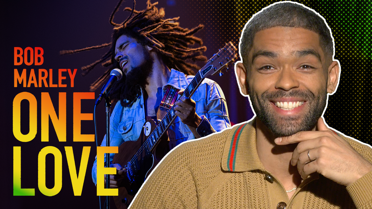 Portraying An Icon | Kingsley Ben-Adir Talks 'Bob Marley: One Love ...