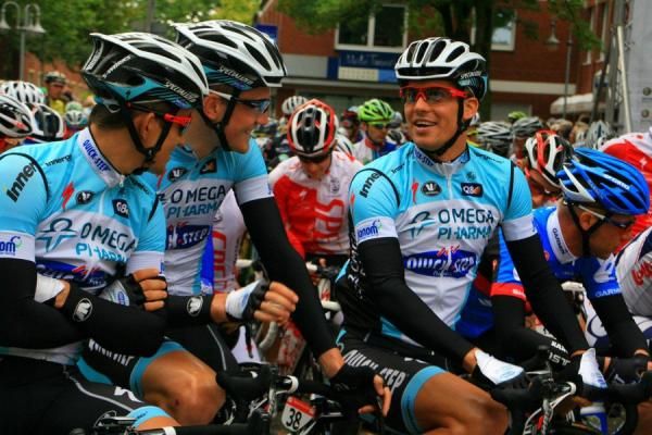 Omega Pharma-QuickStep waiting for the start