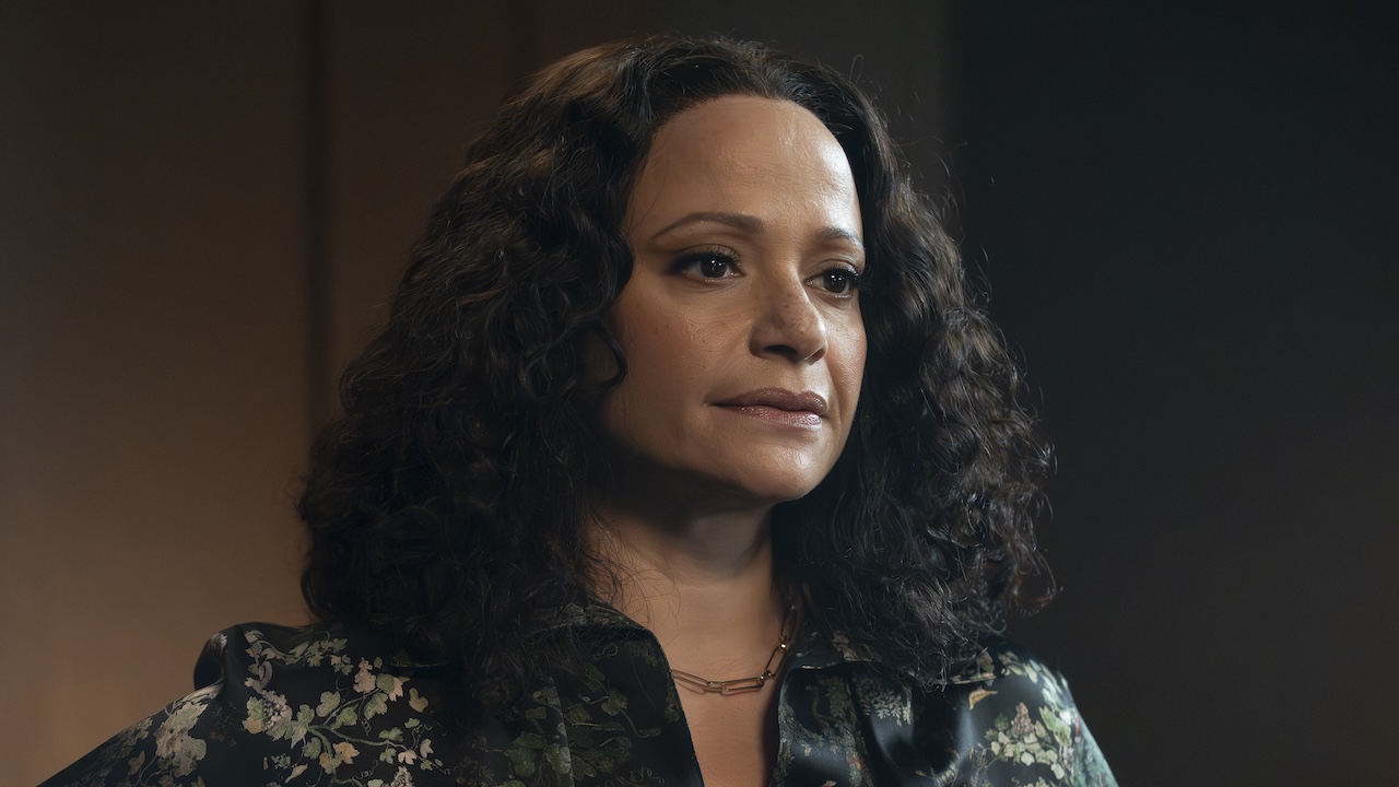 Soto standing in interrogation observation room in High Potential Season 2