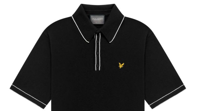 Lyle &amp; Scott Golf Knitted Polo Shirt