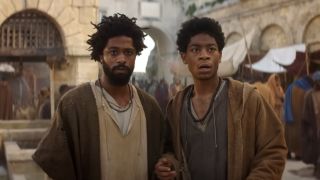 LaKeith Stanfield and RJ Cyler in The Book of Clarence
