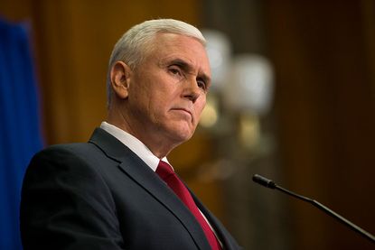 Vice presidential candidate Mike Pence.