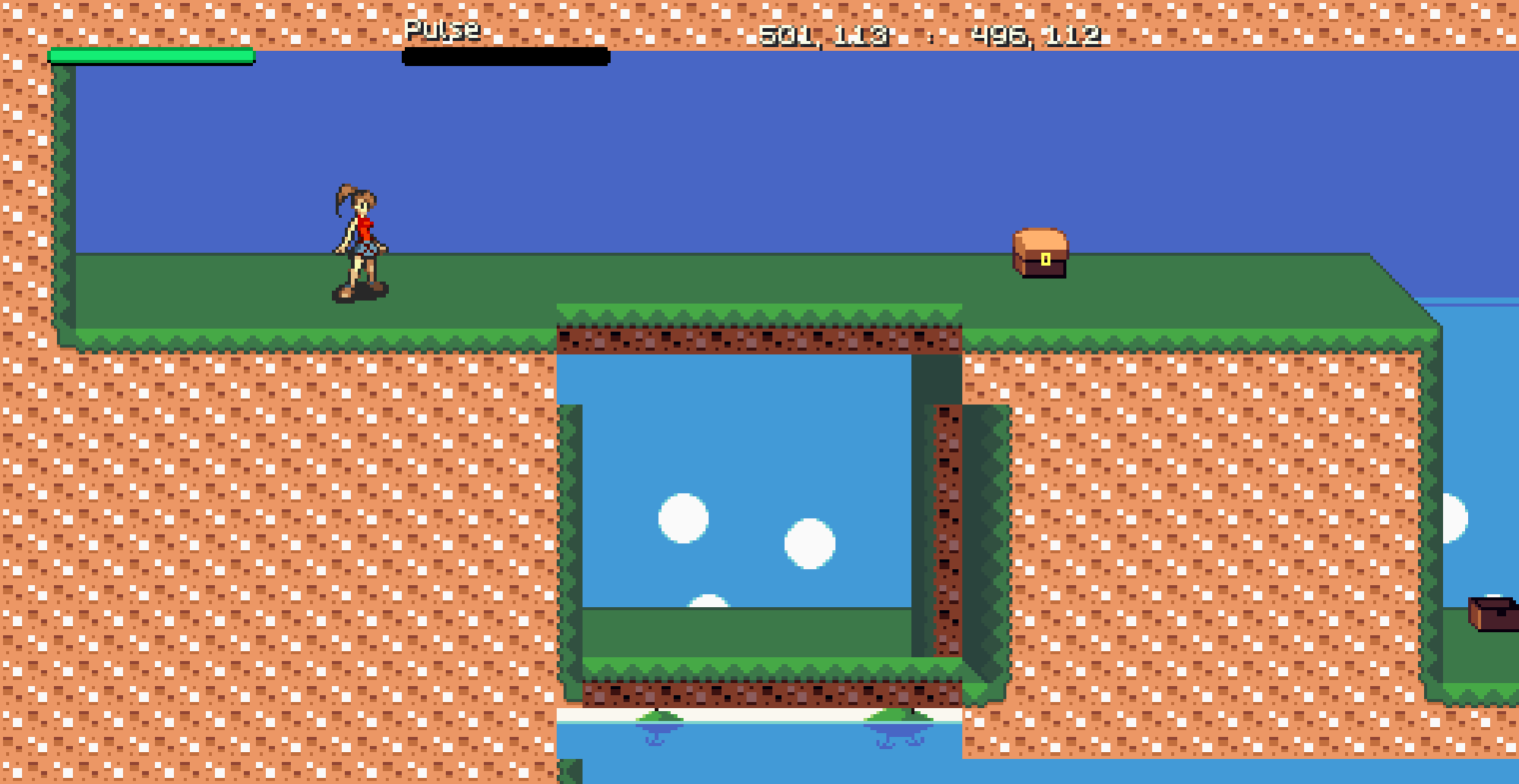 Pixel art examples for a video game