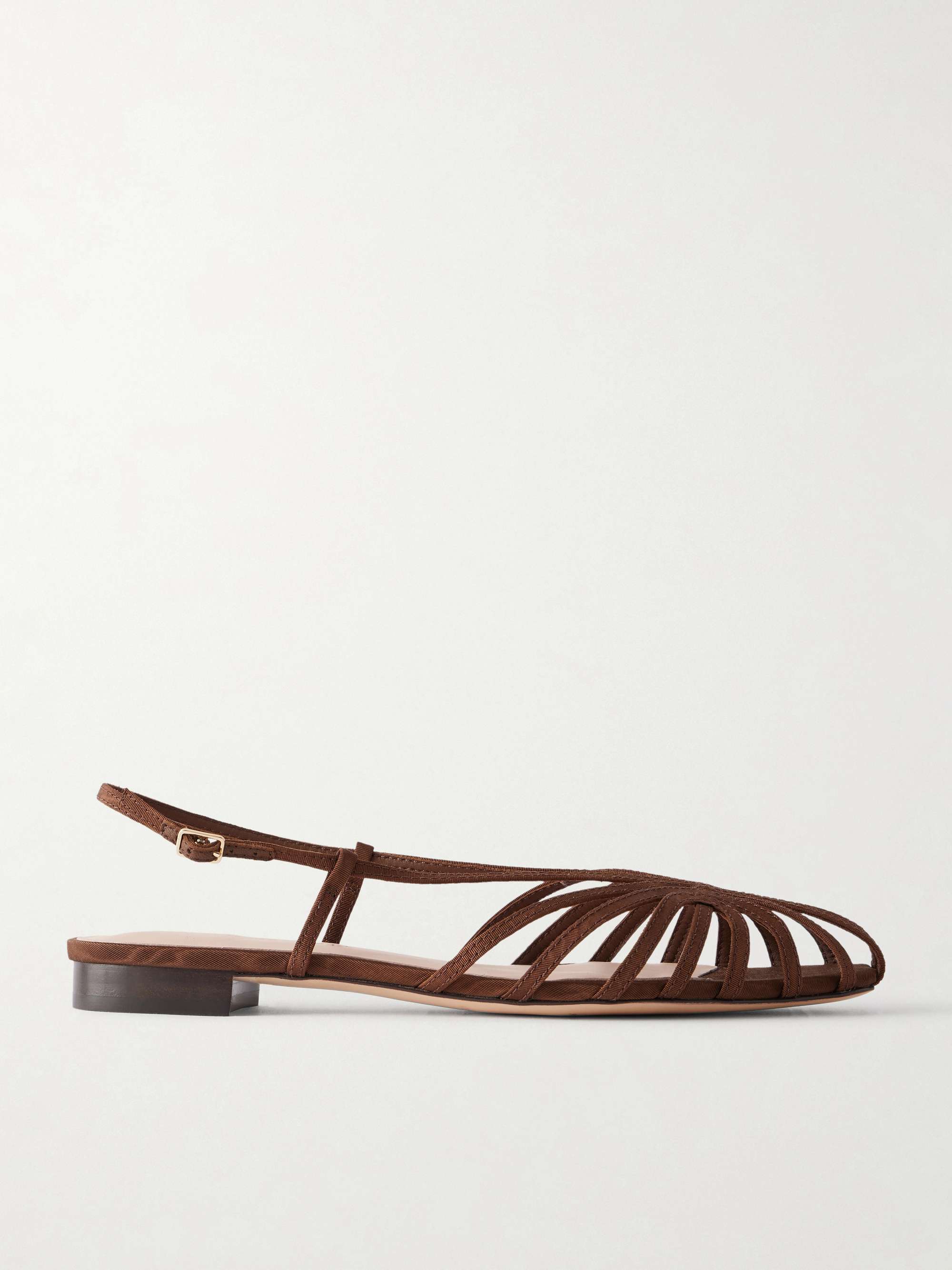 Devon Moir&amp;eacute; Slingback Flats