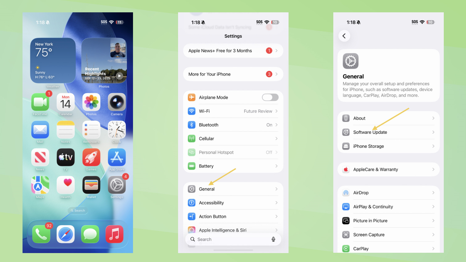 How to download iOS 27 screenshots.
