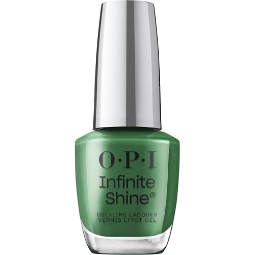 Opi Infinite Shine Opi&amp;rsquo;m a Supermodel | Opaque Dark Cool Forest Green Long Wear Gel Like Cr&amp;egrave;me Nail Polish | What's Your Mani-Tude | Fall 2025