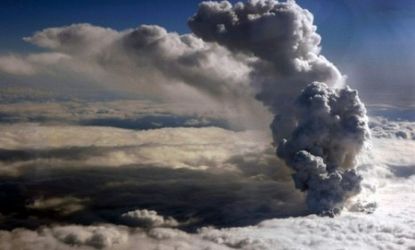 The eruption in Iceland disrupted travel plans worldwide.