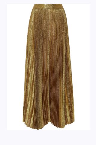 Alice And Olivia Gold Skirt