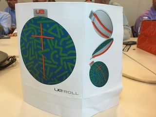 Packaging for the UE Roll was designed by an origami expert