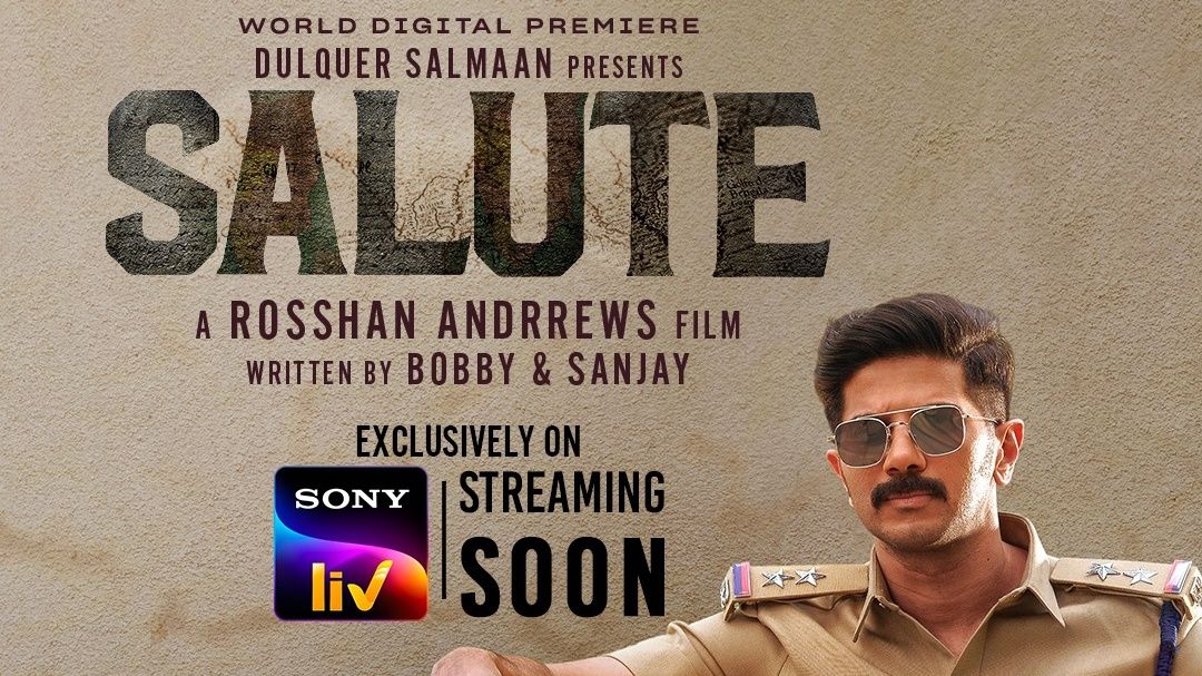 Promo poster of Malayalam film Salute