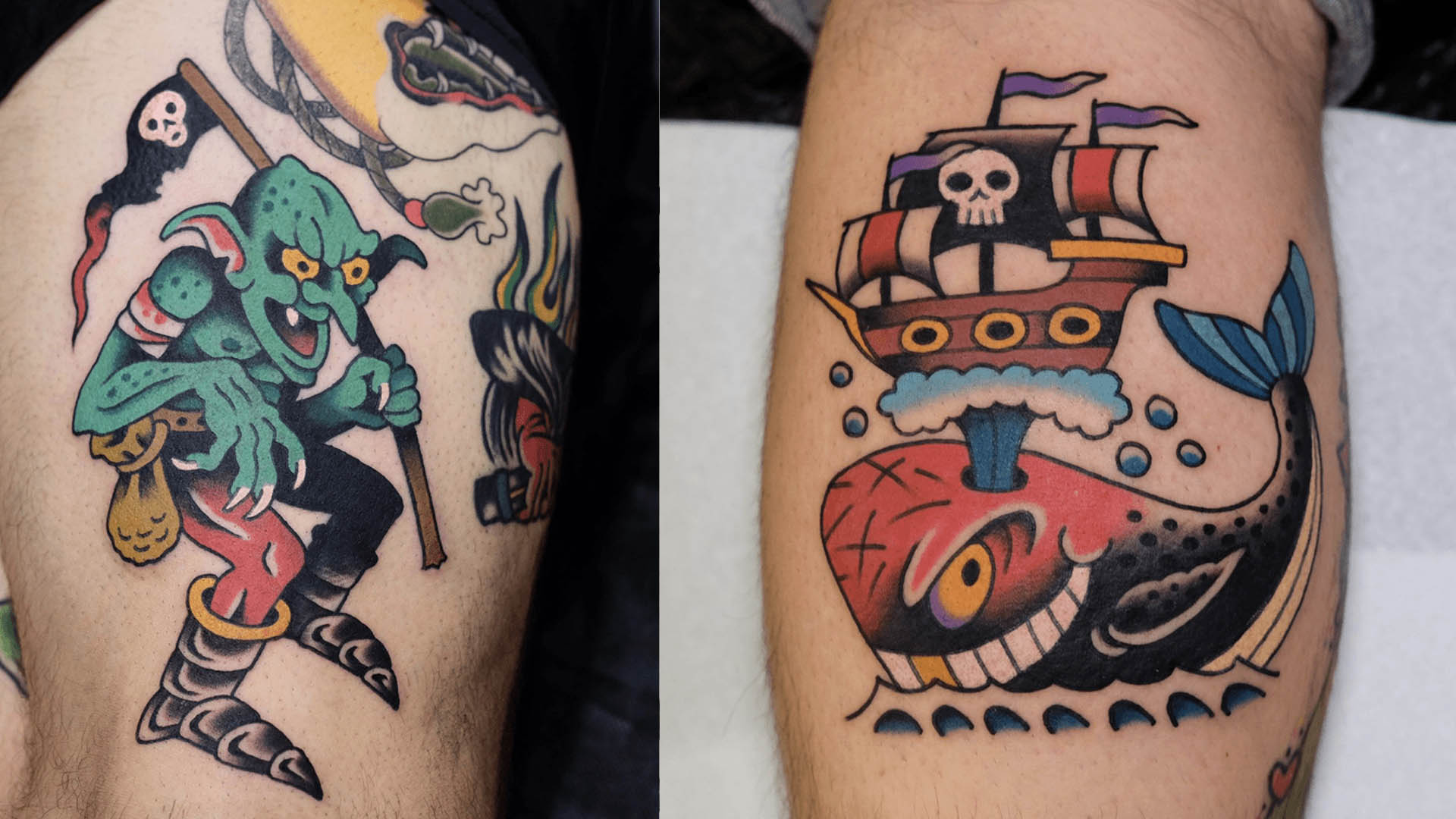 Dan Moreno tattoo photos.