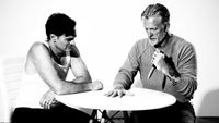 Josh Homme and Dean Fertita playing five-finger fillet
