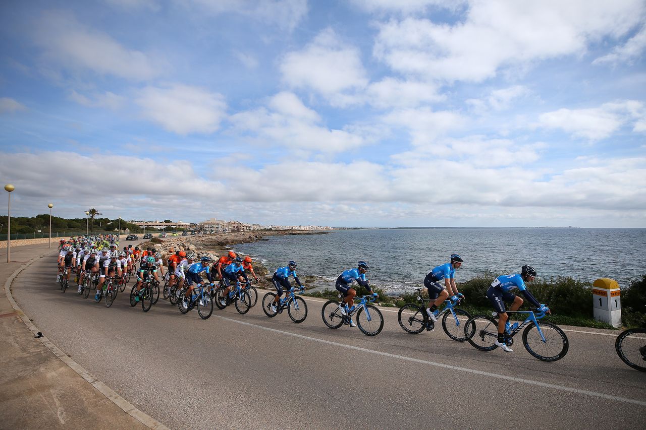 Team Movistar leads the way