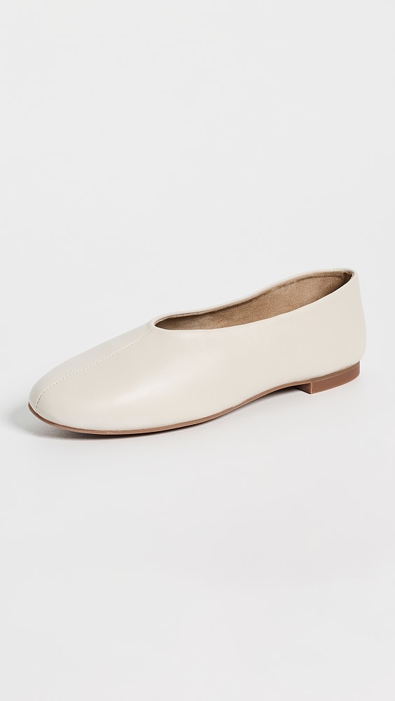 Cuba Flats - Dove Nappa