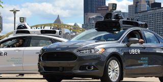Uber self-driving cars