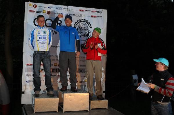 Men's podium