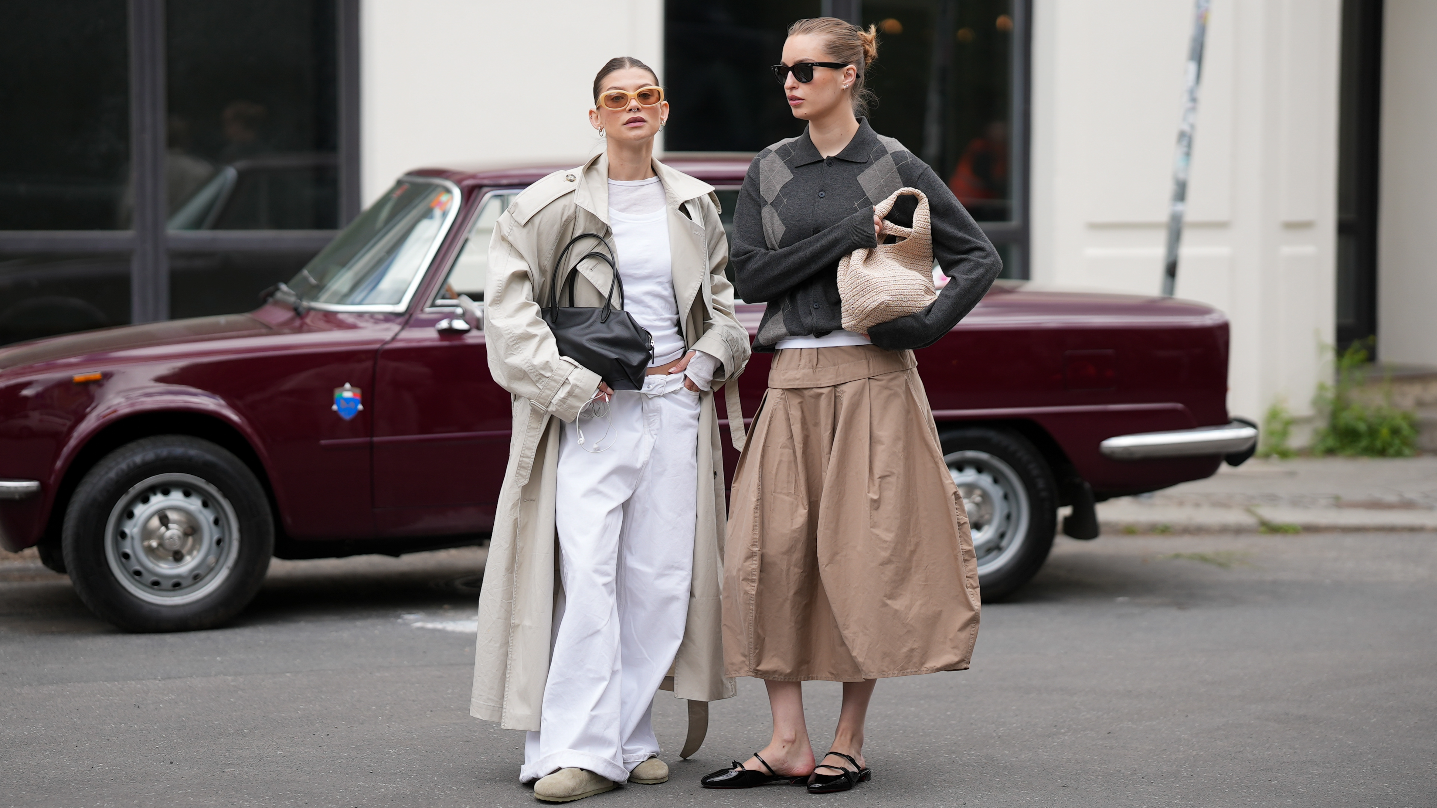 girls wearing cotton pants in Berlin
