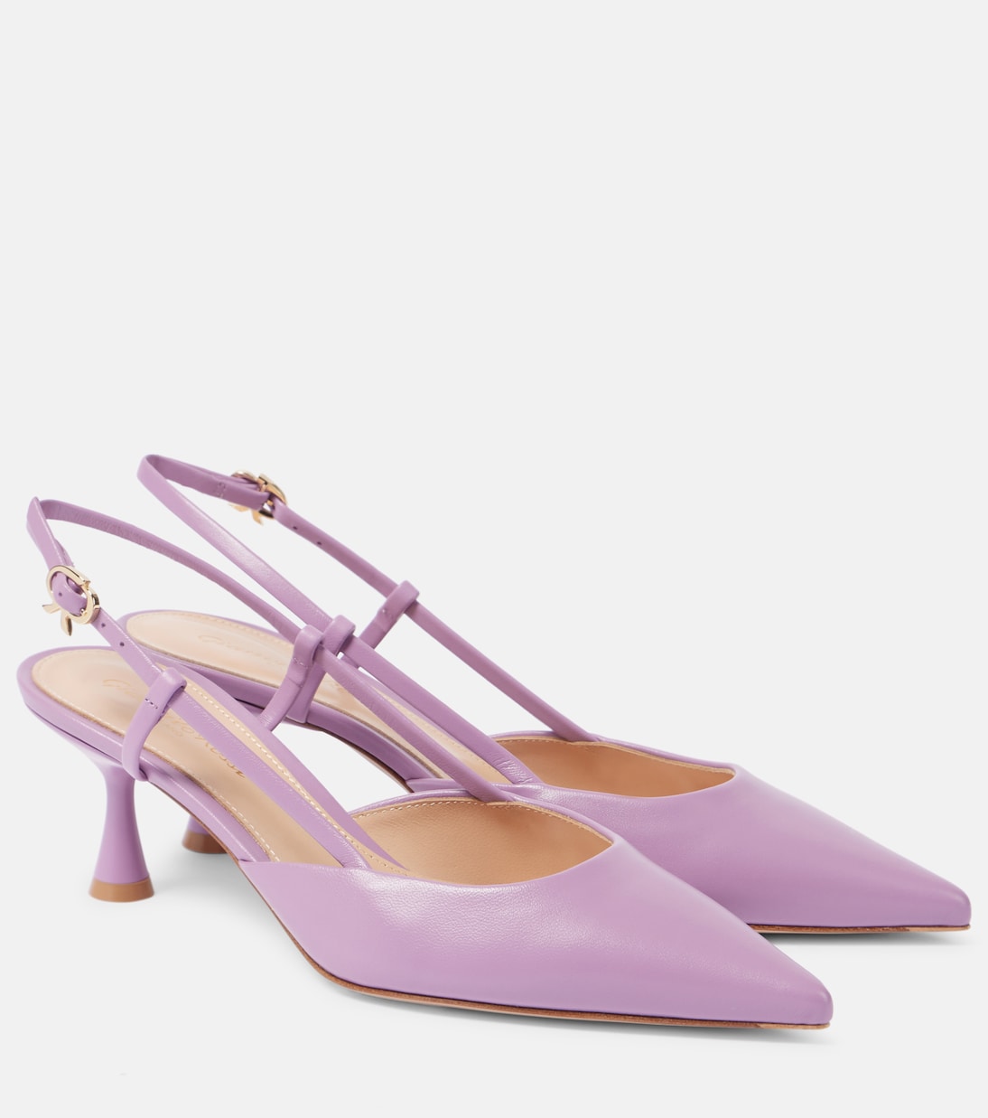 Ascent 55 Leather Slingback Pumps