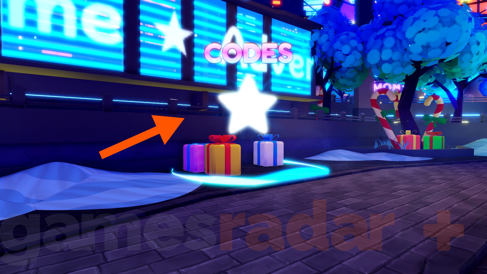 The Anime Adventures Codes redemption area in the Roblox game's lobby.