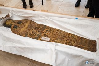 Through the investigation, ICE officials say they have recovered about 7,000 artifacts. The five Egyptian objects are the latest to be returned to their country of origin.