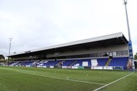 MACCLESFIELD, ENGLAND - JULY 13: General view inside the stadium prior to the Pre-Season Friendly match between Macclesfield and Blackburn Rovers XI at Leasing.com Stadium on July 13, 2024 in Macclesfield, England. (Photo by Charlotte Tattersall/Getty Images)