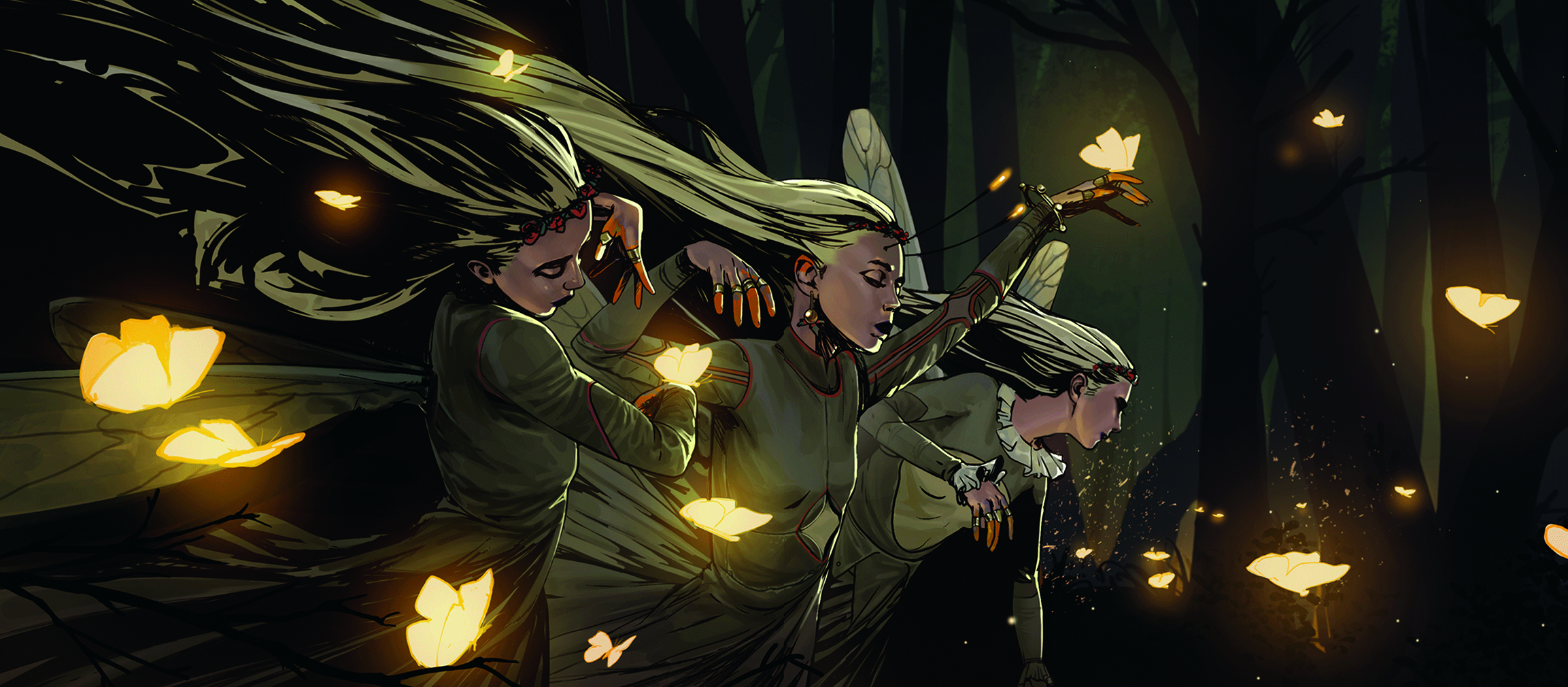 Andy Jauffrit on his poetic and elegant fantasy art style.