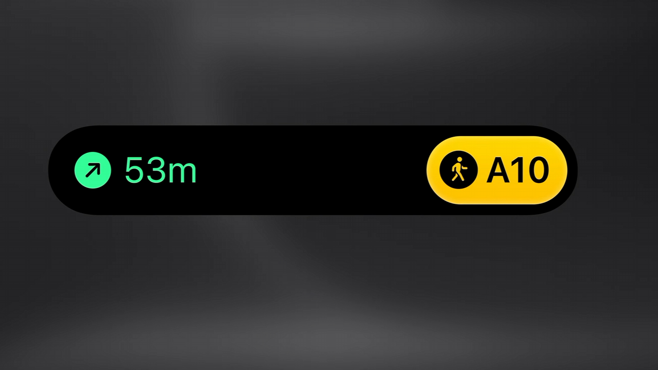 Screenshot from Apple's September 2026 event