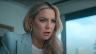 Kate Hudson looking shocked in RunningPoint