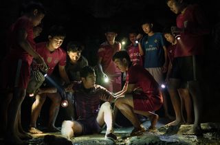 A shot from Thai Cave Rescue
